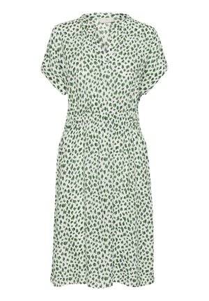 Kaffe KAANO  - Freizeitkleid - greencolors graphic dot