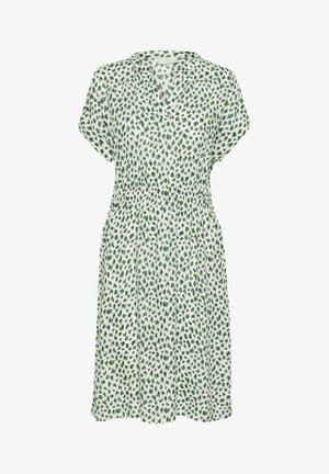 Kaffe KAANO - Freizeitkleid - greencolors graphic dot