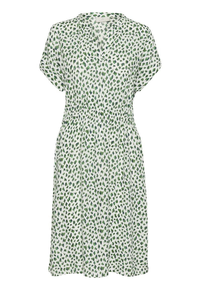 Kaffe KAANO - Robe de jour - greencolors graphic dot/vert - ZALANDO