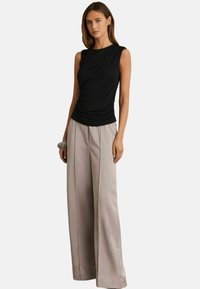 Reiss ELSIE WIDE LEG ELASTIC WAIST  - Pantaloni - grey