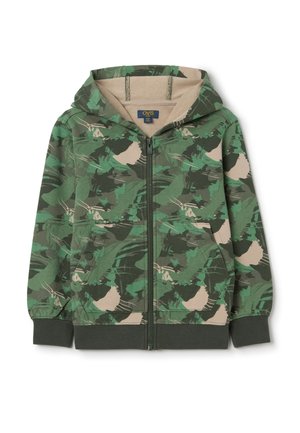 Sweat zippé - green