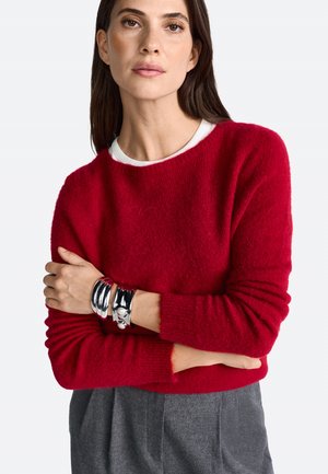 Strickpullover - holiday red