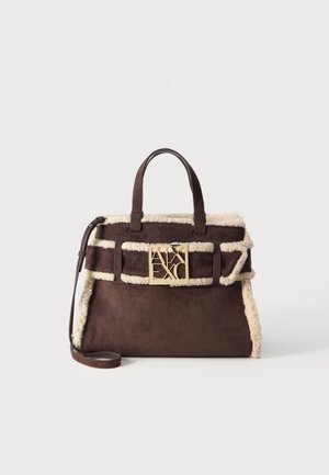 Armani Exchange, Дамска чанта - brown/beige