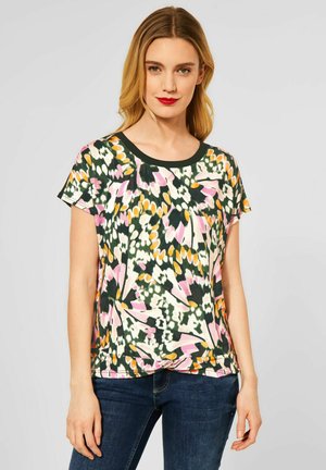 T-shirt con stampa - grün