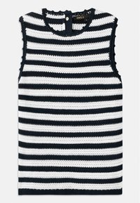 MIRTES - Topp - blanc/marine