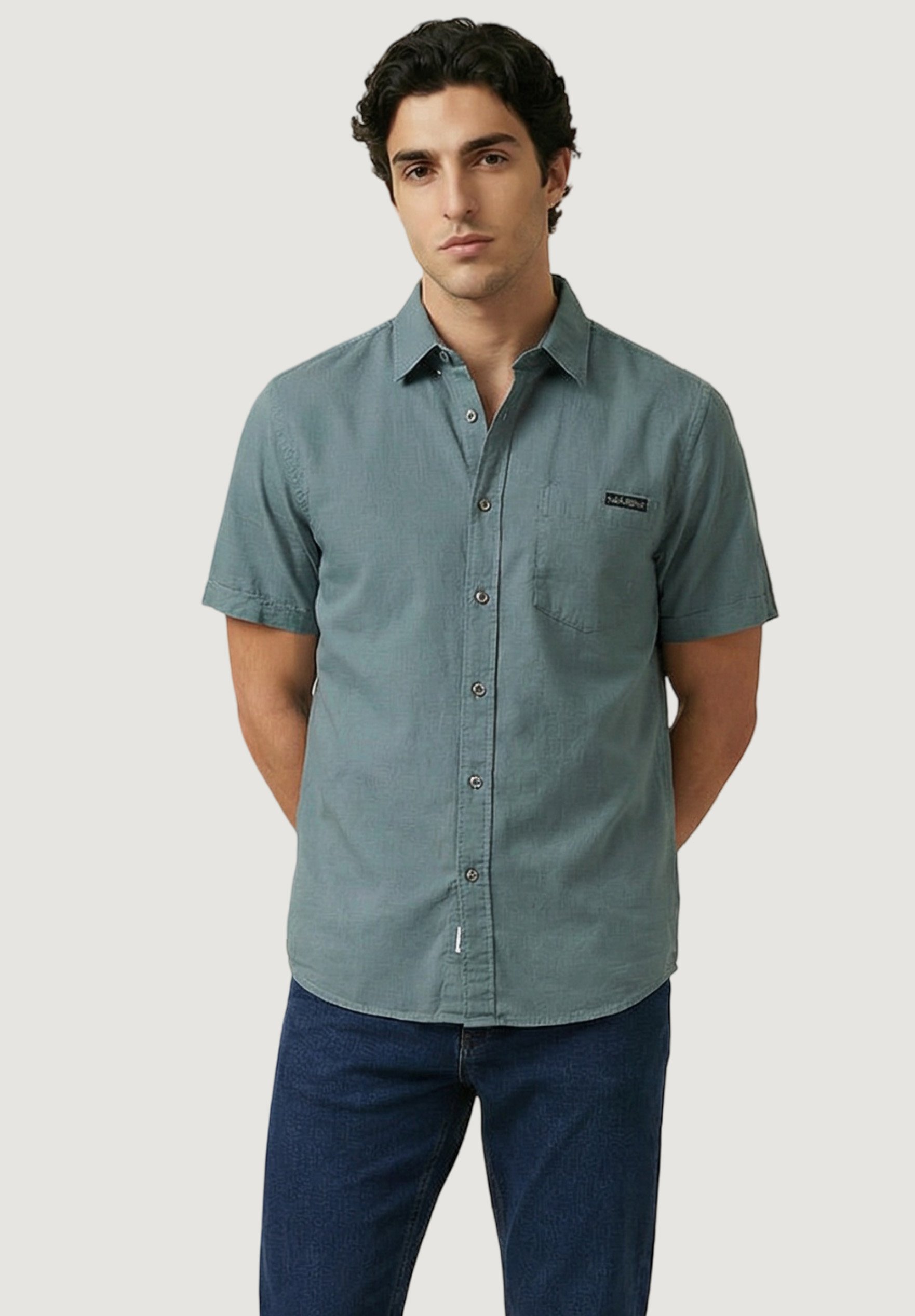 Calvin Klein Jeans LV04RF120G - Shirt - sage green/green - Zalando