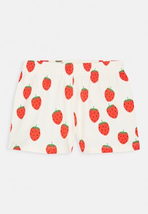 STRAWBERRY UNISEX - Tracksuit bottoms - offwhite