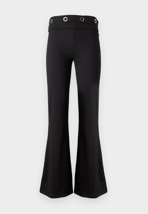 Noisy May, NMDESTINY EYE FOLD DOWN PANT - Legging (type pantalon) - black
