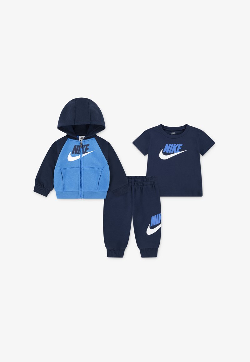 Nike Sportswear COLOR BLOCKED SET UNISEX - Lukuga pusa - midnight navy