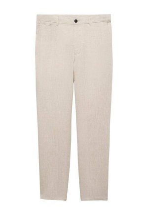 Mango Hlače chino - off-white