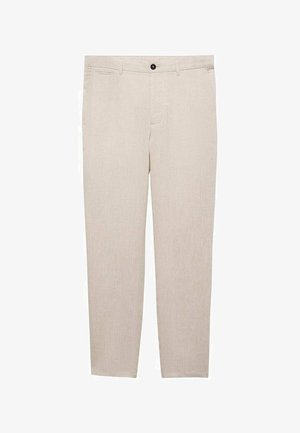 Mango Hlače chino - off-white