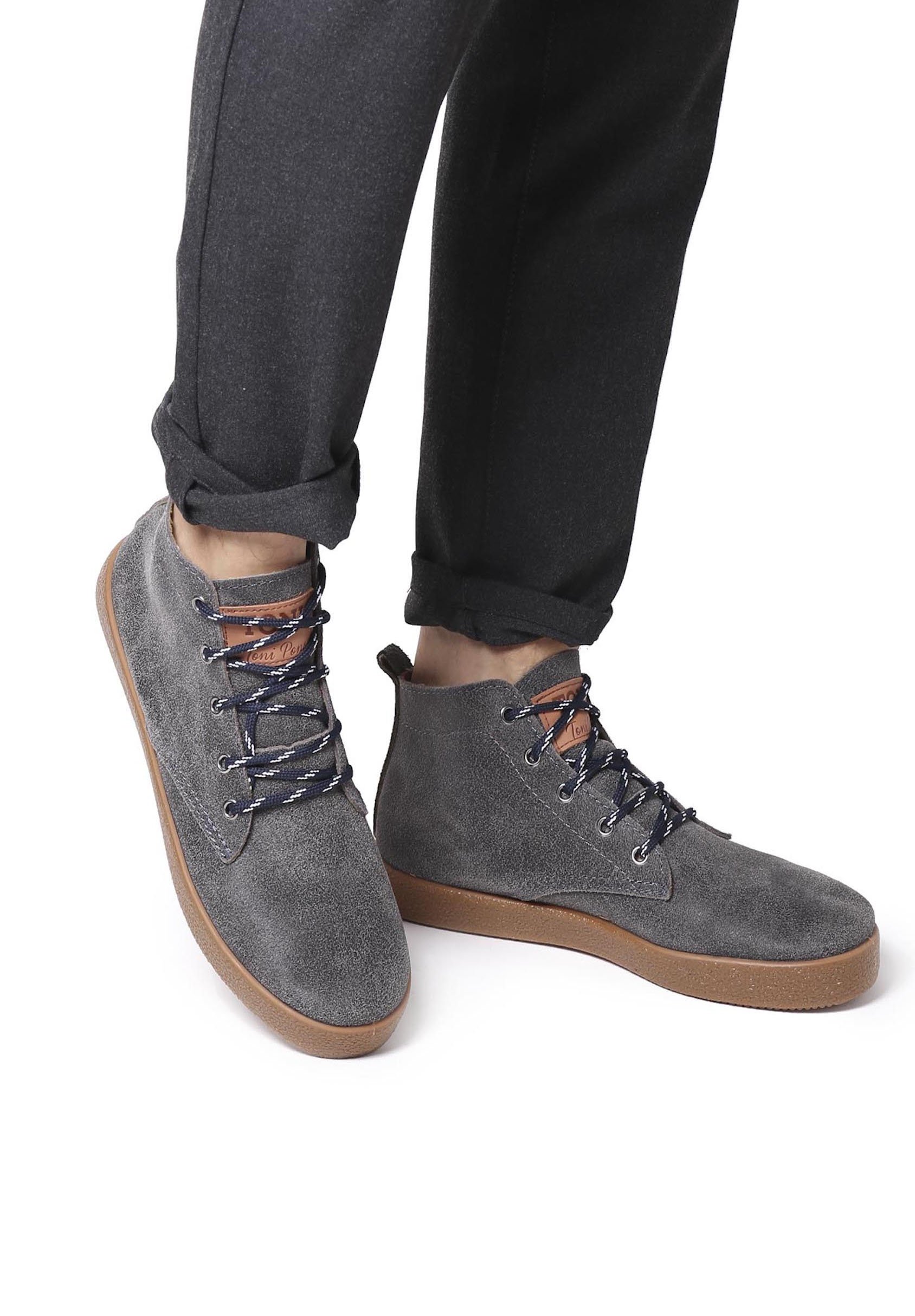 Toni Pons Botines con cordones - gris/gris oscuro - Zalando.es