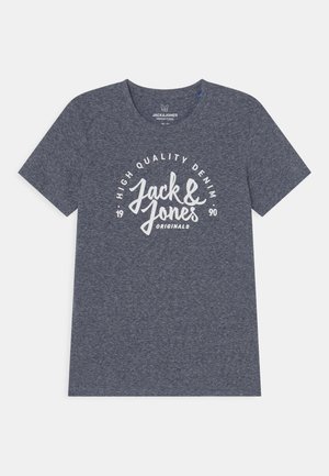 JJKIMBEL TEE CREW NECK JR - T-shirt con stampa - navy blazer
