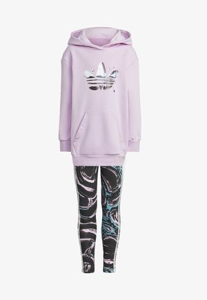 GRAPHIC SET - Jersey con capucha - purple