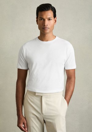 Reiss, REGULAR FIT - BLESS CREW NECK T-SHIRTS 3 PACK - T-shirts basic - white