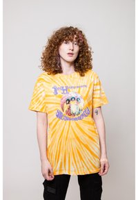 Paradiso Clothing JIMI HENDRIX ARE YOU EXPERIENCED TIE DYE - Print T-shirt - yellow