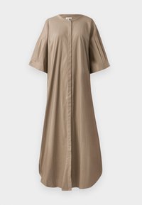 ENZO MAXI DRESS - Rochie tip cămașă - taupe