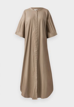 STAUD ENZO MAXI DRESS - Shirt dress - taupe