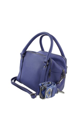 DrachenLeder Handtasche - blau