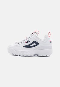 Unselected, white/navy