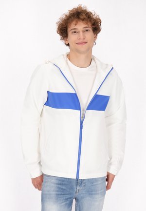 Mo Outdoor jacket - weiss königsblau