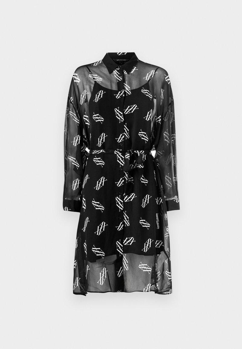 Armani Exchange Blousejurk zwart