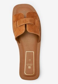 Next FOREVER COMFORT - Papuci - tan brown suede