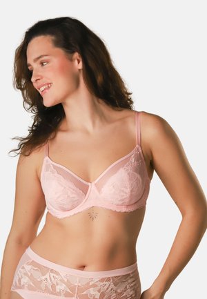 Underwired bra - blush