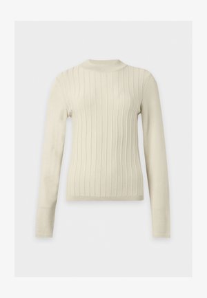 JDY, JDYKATE RIA HIGHNECK PULLOVER - Pullover - sandshell