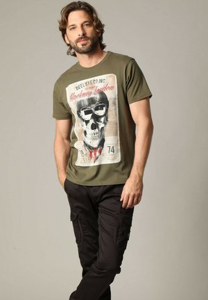 Deeluxe Original CLEM - T-shirt print - Khaki