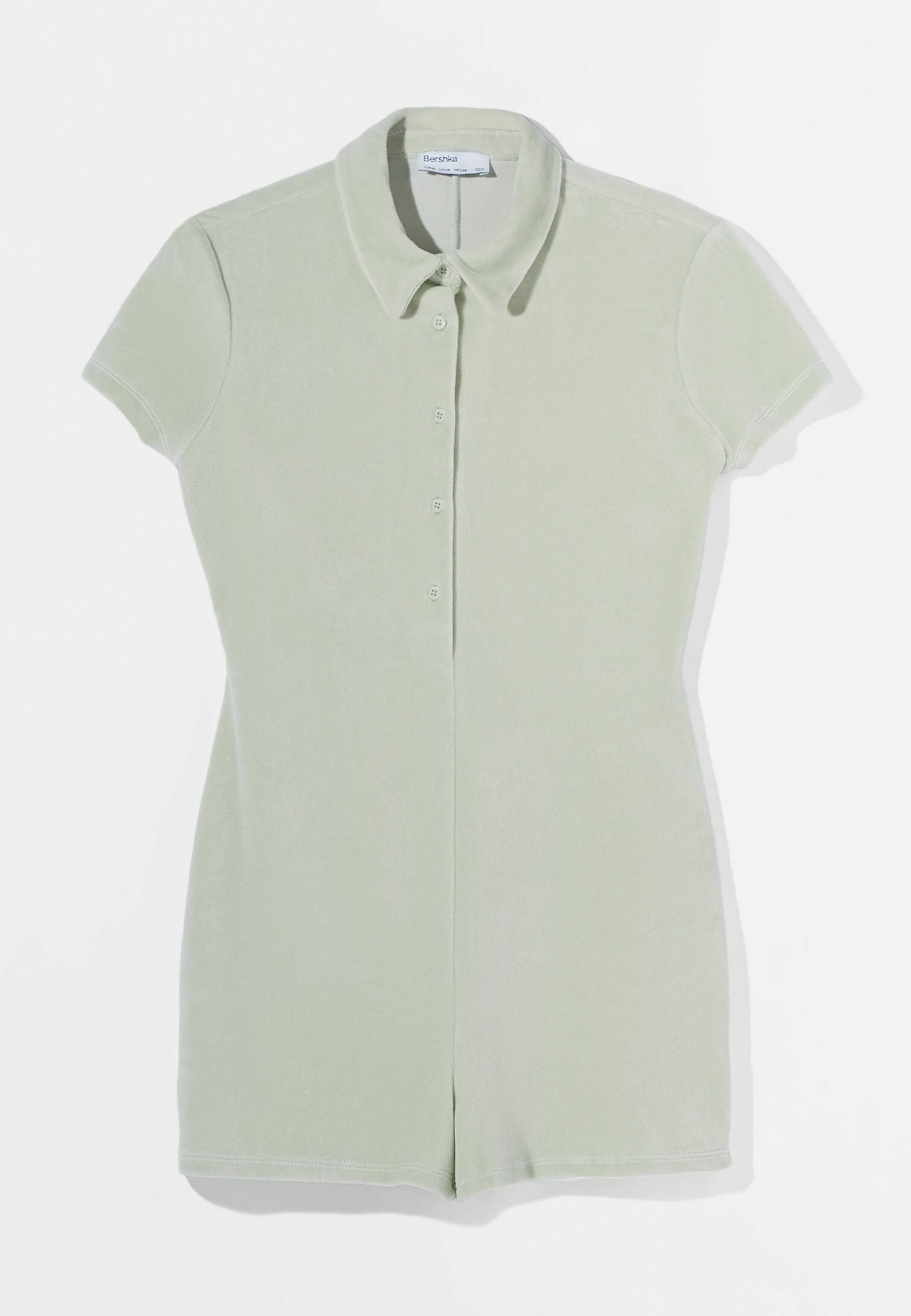 Bershka polo collar jumpsuit Outlet