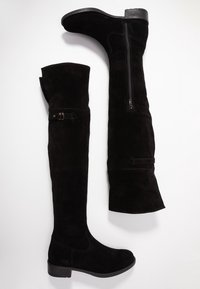 Tamaris Botas mosqueteras - black