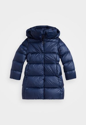 Polo Ralph Lauren CELIA LONG HOODED DOWN JACKET - Down coat - newport navy