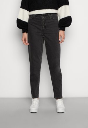 Relaxed fit jeans - black denim