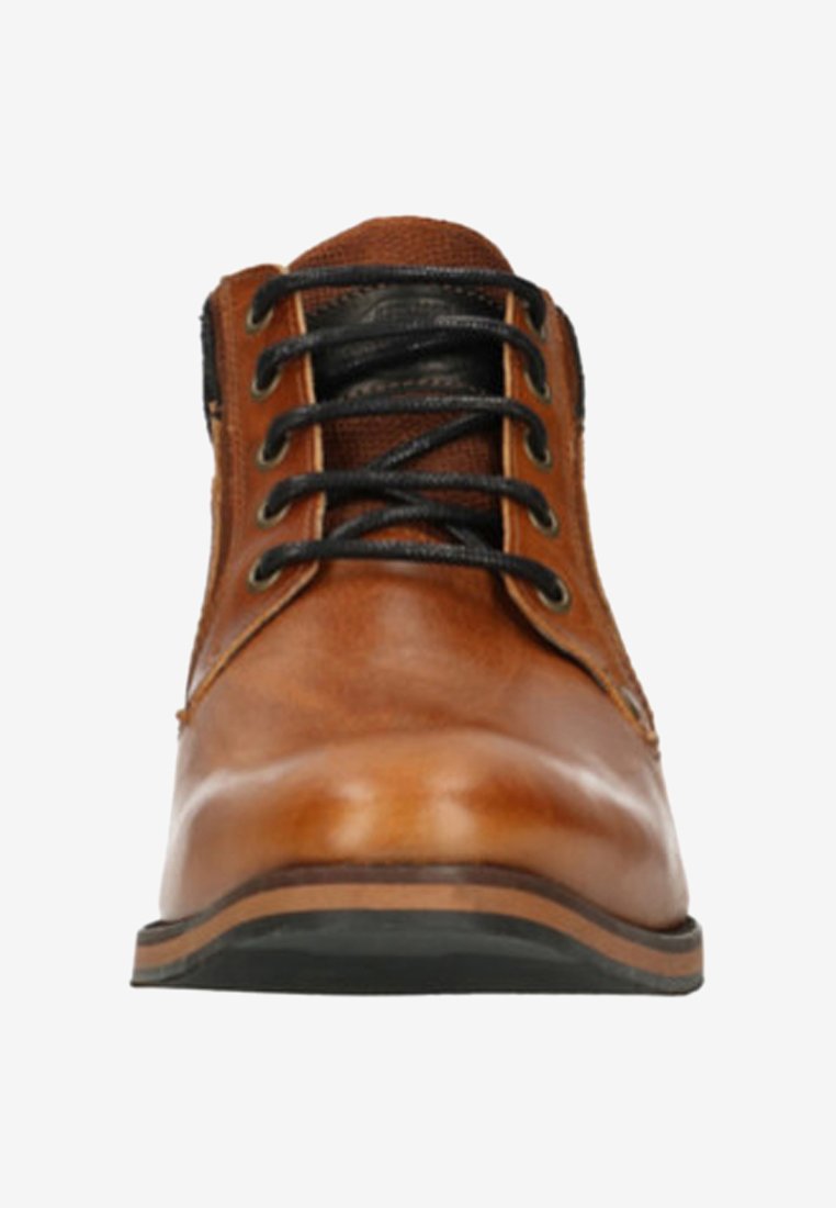 Herren Schnürboots | Manfield Schnürstiefelette cognac - MZ27464 Herren Schnürboots | Manfield Schnürstiefelette cognac - MZ27464