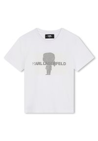 KARL LAGERFELD KIDS T-shirt imprimé - blanc