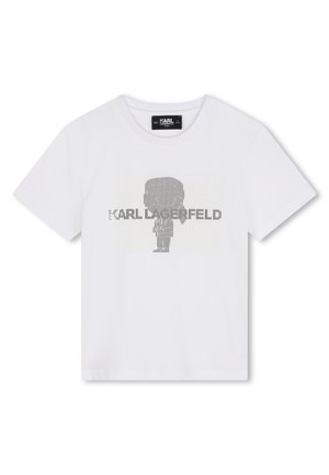T-shirt con stampa - blanc