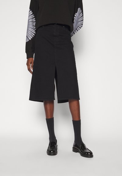 Proenza Schouler White Label MIDI SKIRT - Fustă în formă de A - black