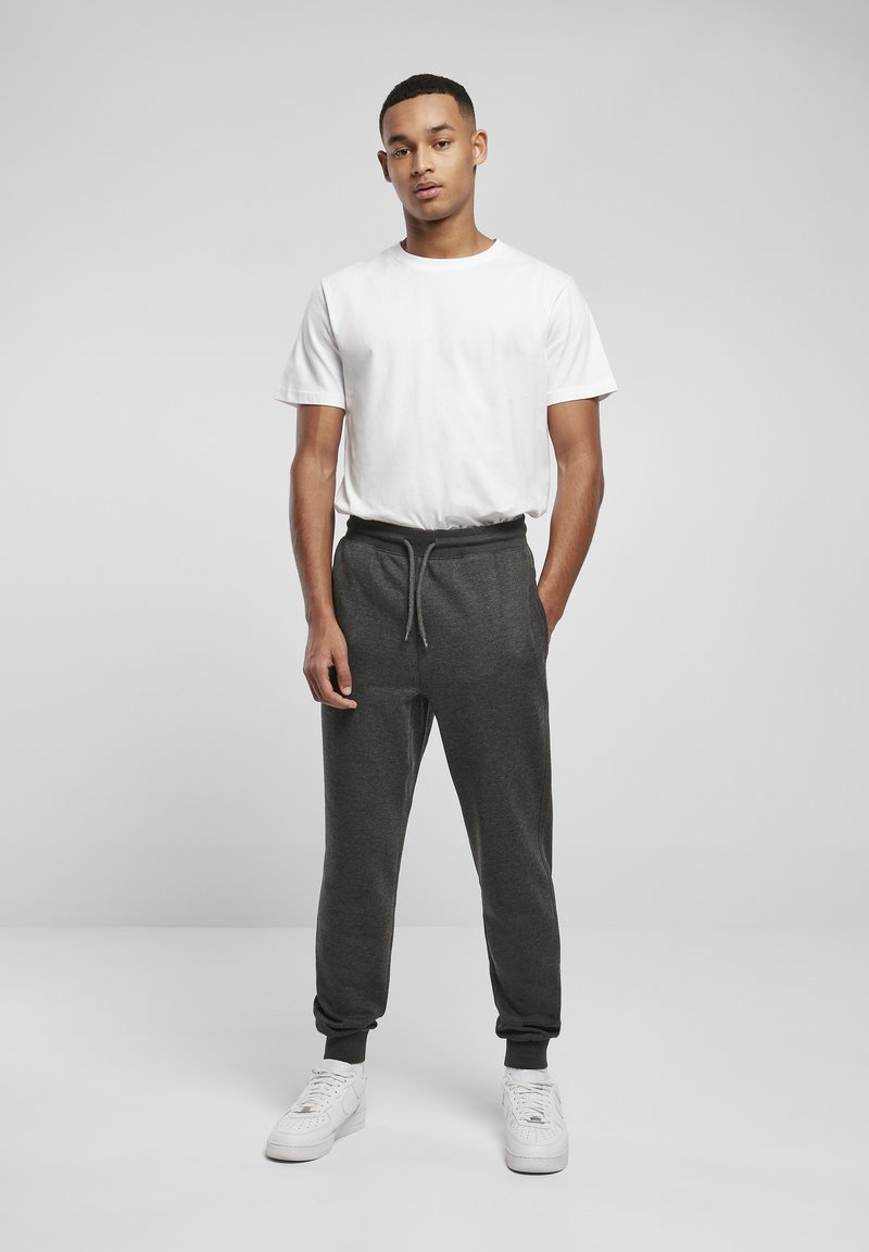 Urban Classics Heren Basic Sweatpants - Comfortabele Joggingbroek Met Ritsen