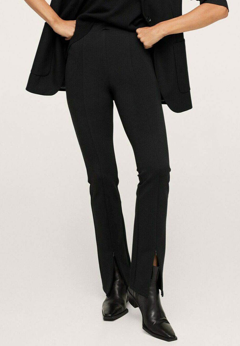 Mango Pantaloni - nero - Zalando.it