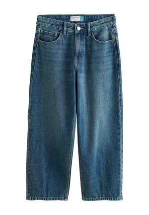 Next, PETITE FIT - ANKLE STRAIGHT JEANS - Jeans Straight Leg - dark blue