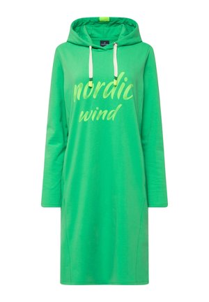 LAURASØN KAPUZE SCHRIFTZUG - Vestido informal - light green