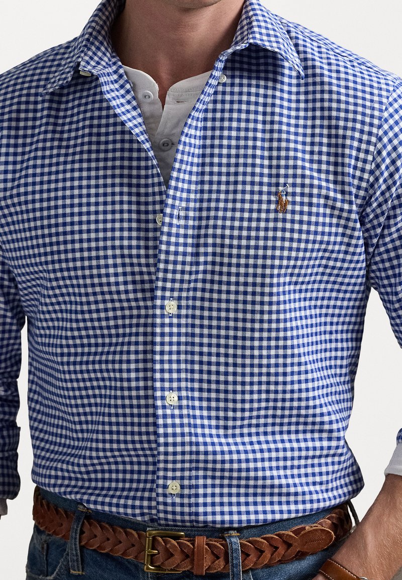 Polo Ralph Lauren CUSTOM FIT OXFORD SHIRT Shirt blue/white
