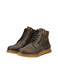 Pius Gabor Schnürstiefelette - mocca bison