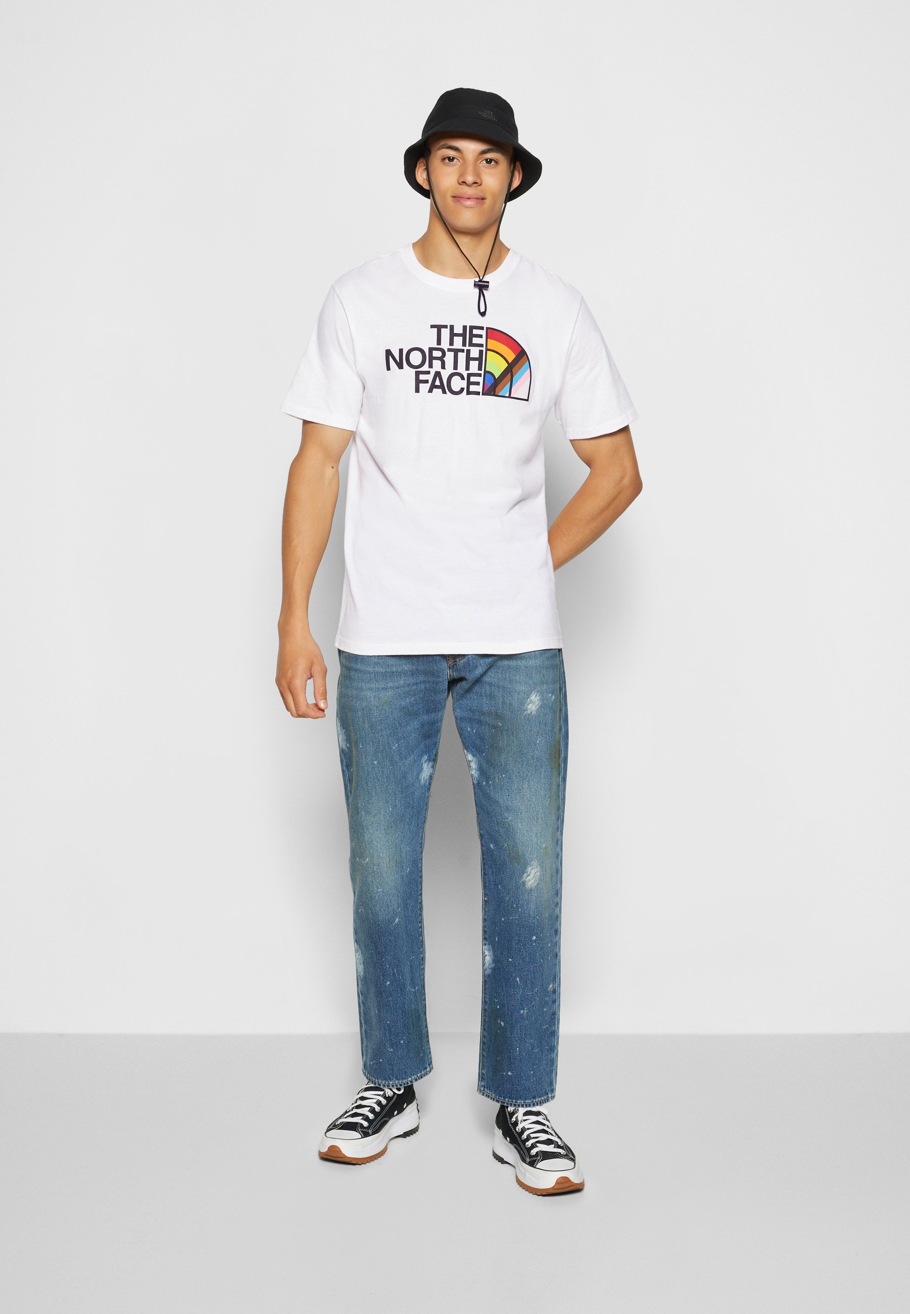 PRIDE TEE - Print T-shirt - white 