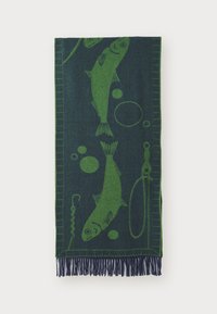 CATCH MATCH SCARF UNISEX - Fular - dark blue/green