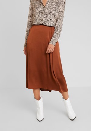 A-snit nederdel - brown