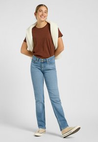 Lee PERFECT TEE - T-shirts basic - luxe brown