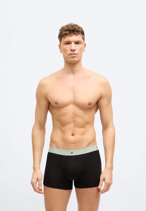 SIGNATURE TRUNK 3 PACK - Úzke boxerky - black/pink