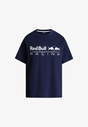 Red Bull Racing x Pepe Jeans, TEAM LOGO TEE - Trükipildiga T-särk - navy